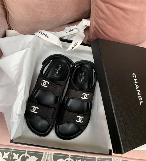 chanel sandali viola|authentic Chanel sandals.